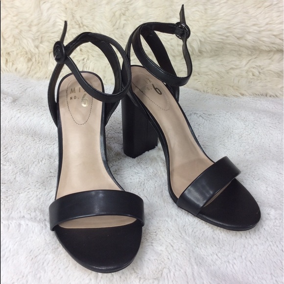 🎁Mix no.6 CAMIAN SANDAL Block Heel Sandals Size 9 - Picture 7 of 8